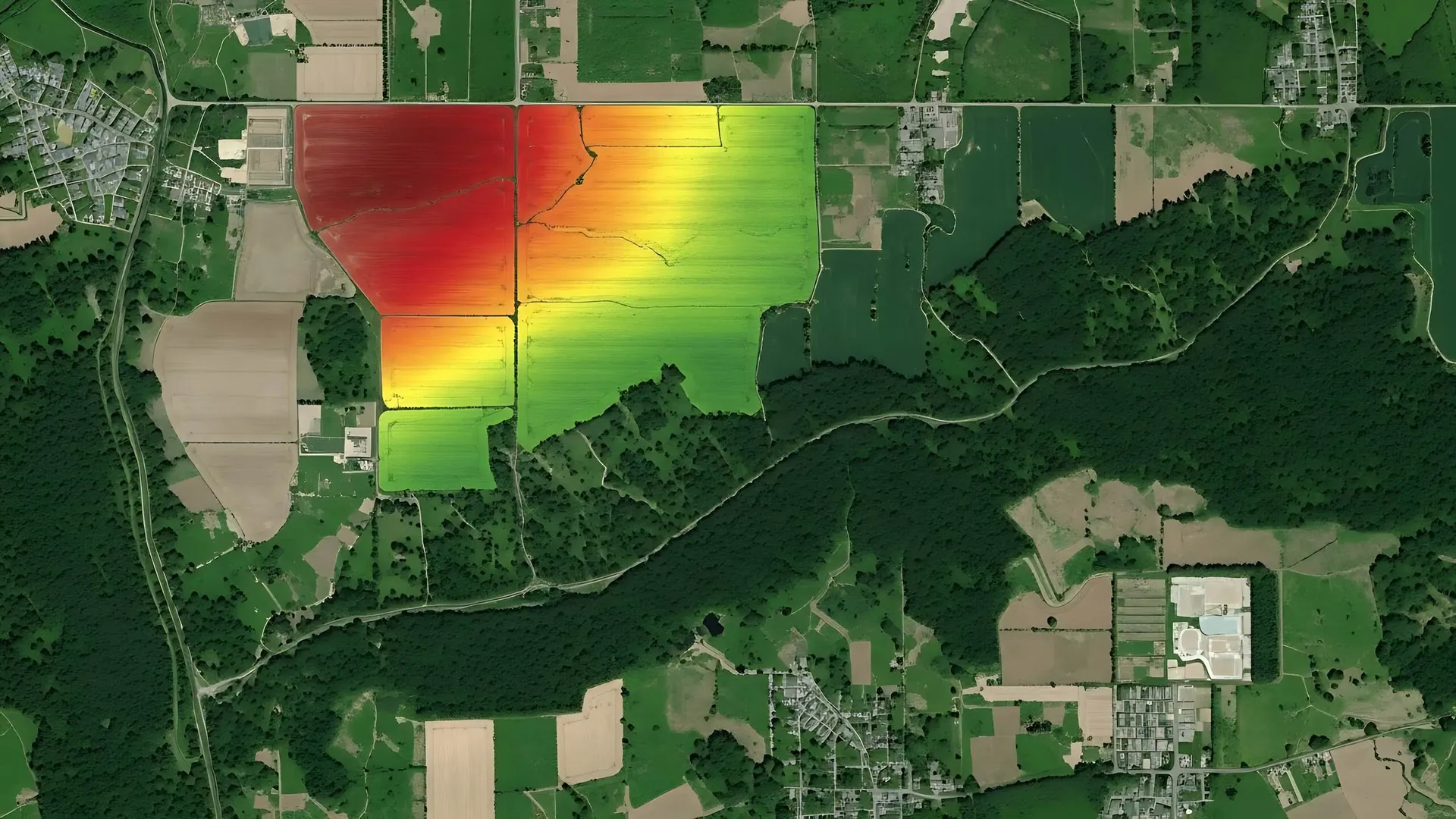 Precision farming analytics across crop areas